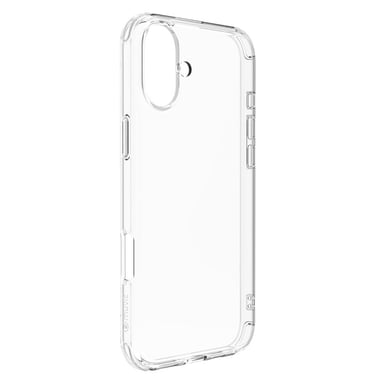 Custodia antiurto trasparente riciclata di 2 metri per iPhone 16 - Origine Francia Garanzia