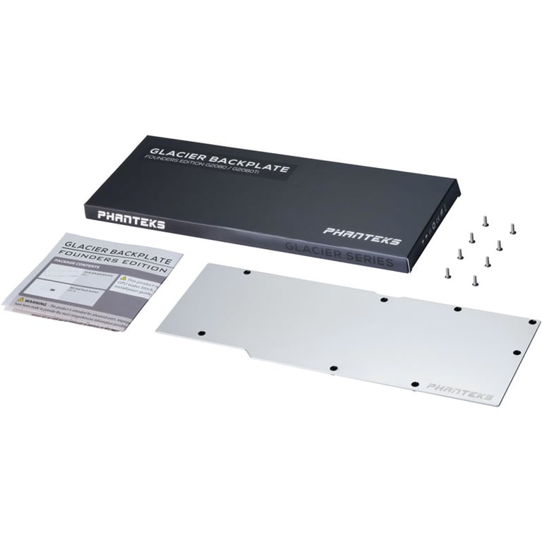 Phanteks PH GB2080TiAS Plaque arrière Neuf - vue 2