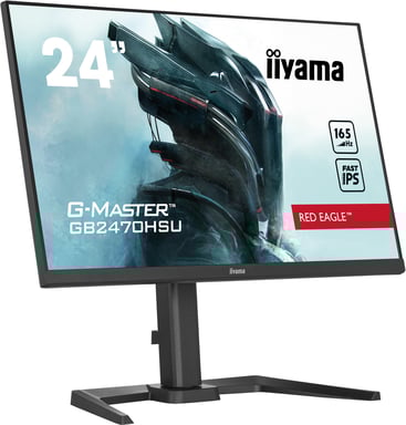 G-MASTER GB2470HSU-B5 (24'') 1920 x 1080 pixel - 61 cm Schermo LED Full HD Iiyama, nero