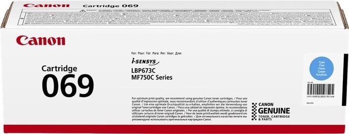 Cartouche d'Encre Bleue Canon Originale 5093C002 (1 Unité)