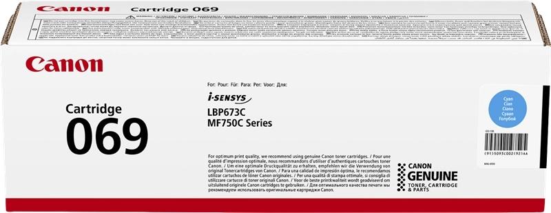 Cartouche de Toner Cyan Canon Authentique - Neuf