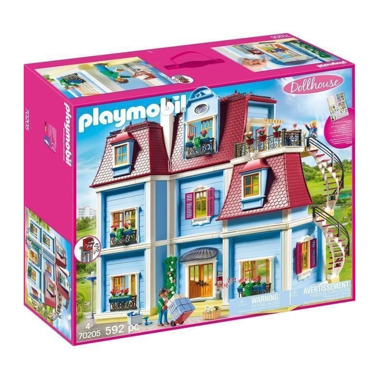 Maison Transportable Dollhouse 70985 Playmobil La Boîte - vue 9