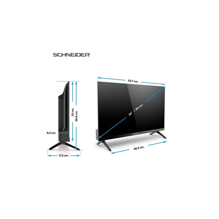 SCHNEIDER TV LED 60 cm HD 24A2VG - vue 4