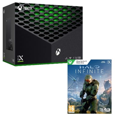 Pack Xbox Séries X 1 To et Halo Infinite