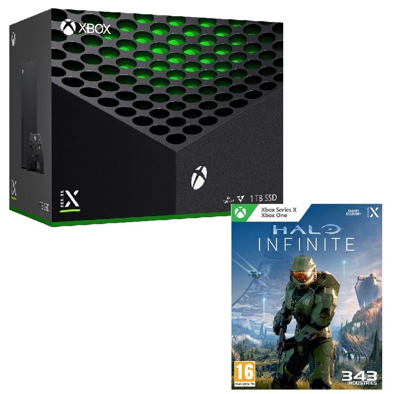 Microsoft Pack Xbox Séries X 1 To Et Halo Infinite - Excellent État
