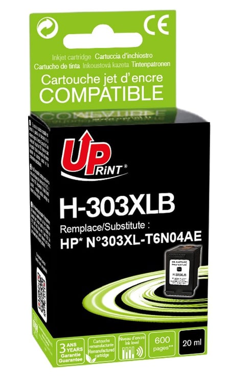 Uprint Cartouche HP 303XL compatible