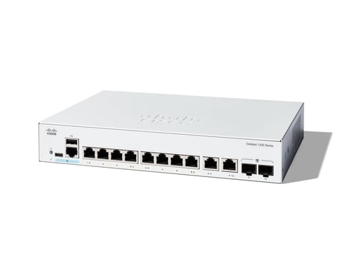 Cisco Catalyst 1200 Géré L2 Gigabit Ethernet (10/100/1000) 1U Blanc - Neuf