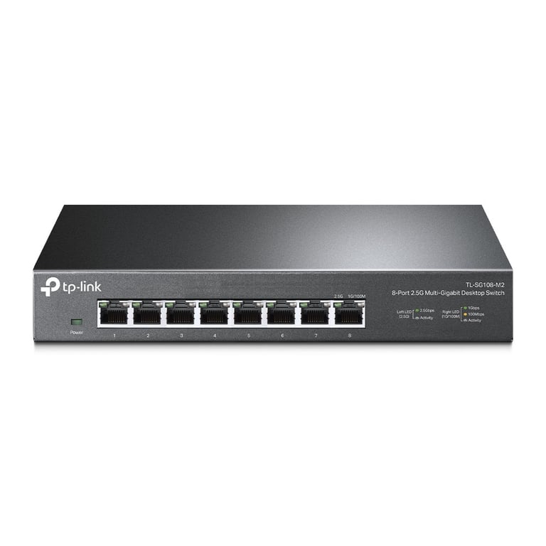 TP Link TL SG108 M2 commutateur réseau Non géré 2.5G Ethernet 10010002500 Neuf - vue 2