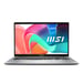 MSI Modern 15 F13MG-430NL Intel® Core™ i5 i5-1334U Ordinateur portable 39,6 cm (15.6'') Full HD 16 Go DDR4-SDRAM 512 Go SSD Wi-Fi 6E (802.11ax) Windows 11 Home Argent