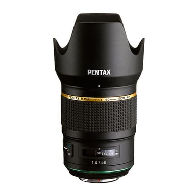 Pentax D FA 50mm F1.4 SDM HD AW W/C MILC / SLR Objetivo estándar Negro