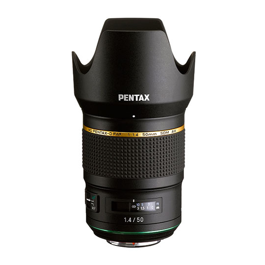 Objectif Ricoh HD Pentax D FA 50 mm f1.4 SDM AW - vue 9
