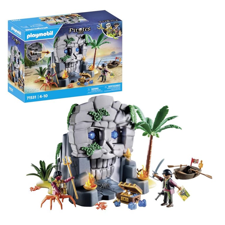 Ile au trésor pirate et monstre marin - vue 4