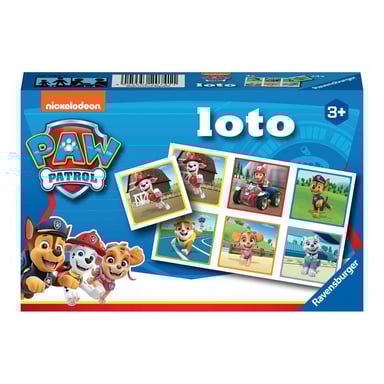 Juego de lotería Pat'Patrouille para desarrollar la capacidad de observación de los niños
