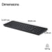 EliteBoard G1a - Clavier Mini PC 32 Go HP, Noir