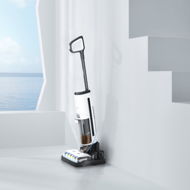 Tineco FLOOR ONE S7 Steam Limpiador a vapor portátil Negro, Blanco