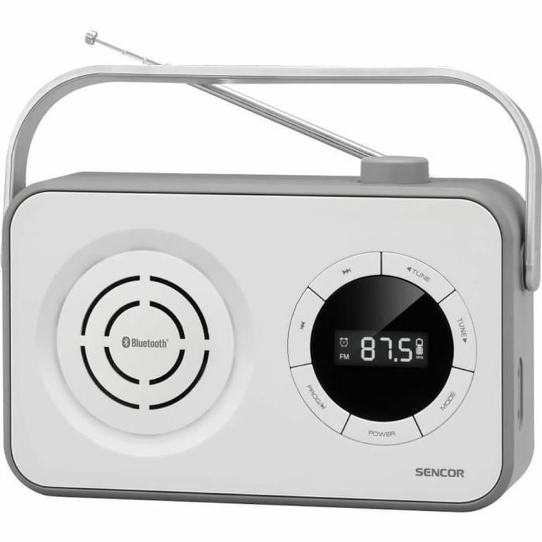 Récepteur radio portable PLL FM avec BT USB Micro SD et AUX Sencor SRD - vue 2