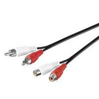 Microconnect 2xRCA2xRCA 5m - vue 1