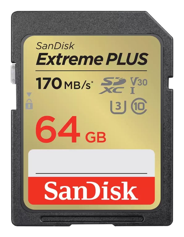 SanDisk Extreme PLUS SDXC UHS I - vue 10