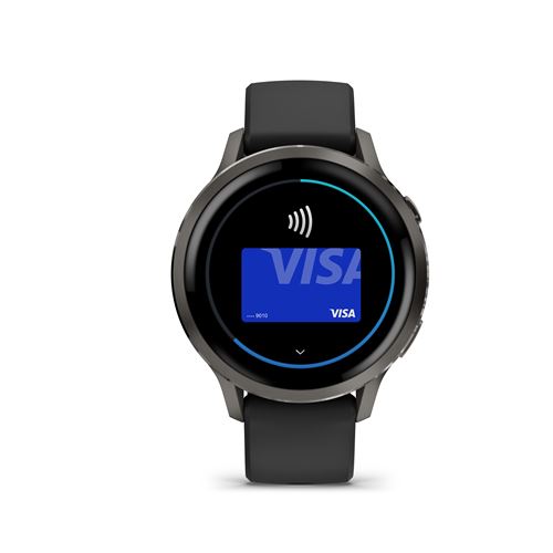 Montre connectée Garmin Venu 4 41 mm et avec bracelet silicone - vue 3