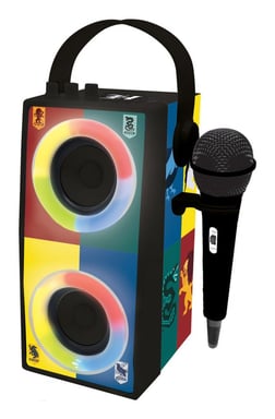 Altoparlante Bluetooth portatile Harry Potter con luci e microfono