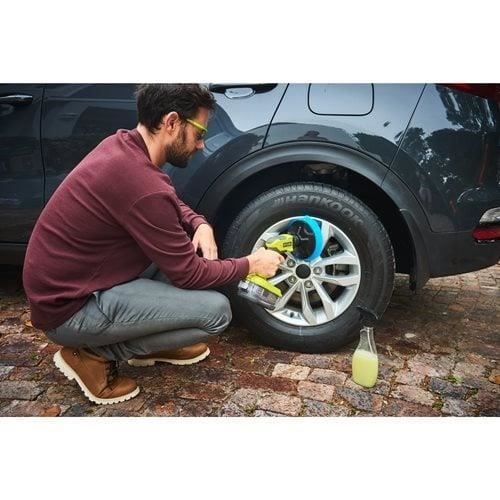 RYOBI Brosse motorisée 18V ONE+ diam. 150 mm 210 trmin protection batterie IPX7 Livrée avec 1 brosse moyenne R18CPS 0 - vue 3