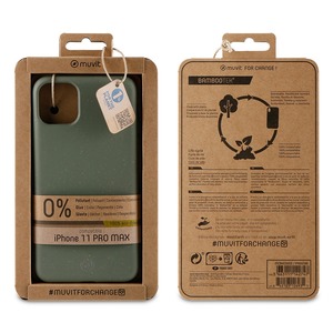 Muvit Para Cambiar Funda Bambootek Musgo: Apple Iphone 11 Pro Max