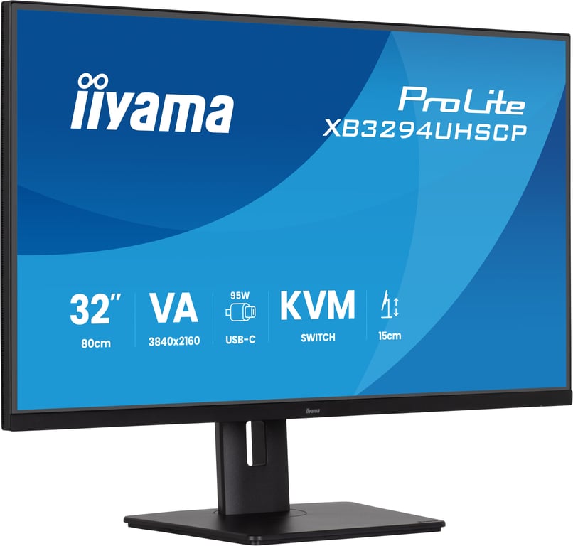 iiyama ProLite XB3294UHSCP-B1 écran plat de PC 80 cm (31.5 ) 3840 x 2160 pixels 4K Ultra HD Noir - Neuf