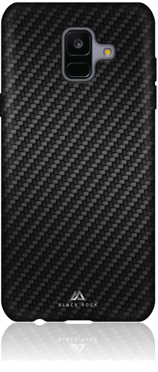 Coque de protection Flex Carbon pour Samsung Galaxy A6 (2018), Noir