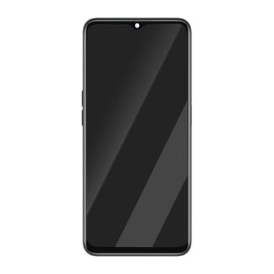 Realme Pantalla + Chasis Realme 9i 5G Paquete de servicio original Negro
