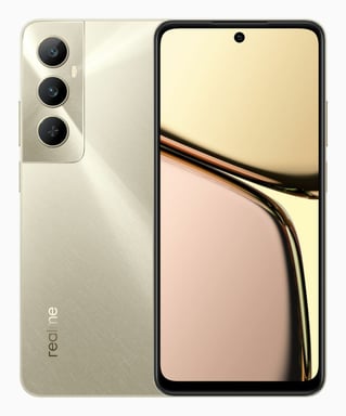 Realme C65 (4G) 128 Go, Or (Starlight Gold), Débloqué