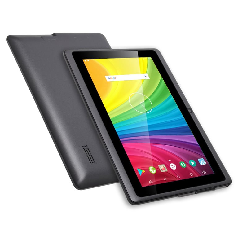 Tablette Tactile Android 6.0 7 Pouces Quad Core Dual Cam Flash Noire 12Go  YONIS - Yonis