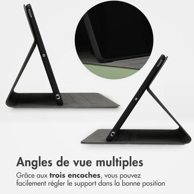 Accezz Coque tablette Classic pour Samsung Galaxy Tab S11 Ultra - Vert