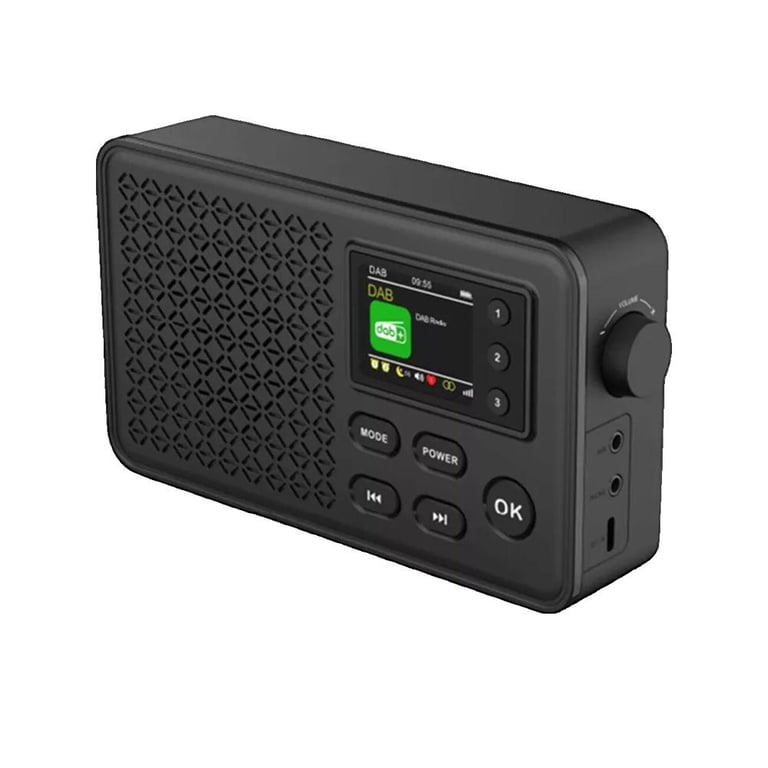 Radio portable Denver DAB-57 Bluetooth 1.77 pouces Noir - Neuf