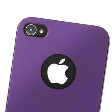 Coque de protection pour iPhone 4/4S iGlaze TITANE Violet
