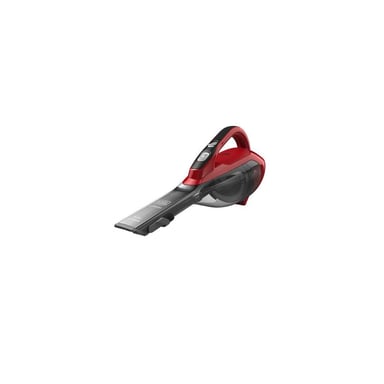 Black & Decker DVA315J aspirapolvere da tavolo Ciliegia (frutto), Rosso Senza sacco