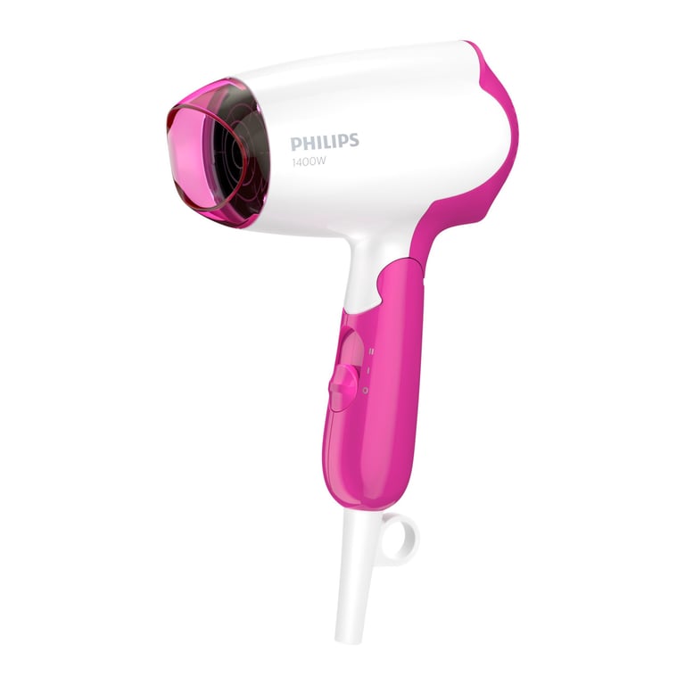 Philips DryCare BHD003/00 sèche-cheveux 1400 W Rose, Blanc - Neuf