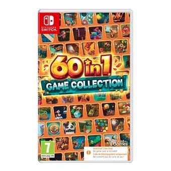 60 in 1 Game Collection SWITCH Code de téléchargement Neuf