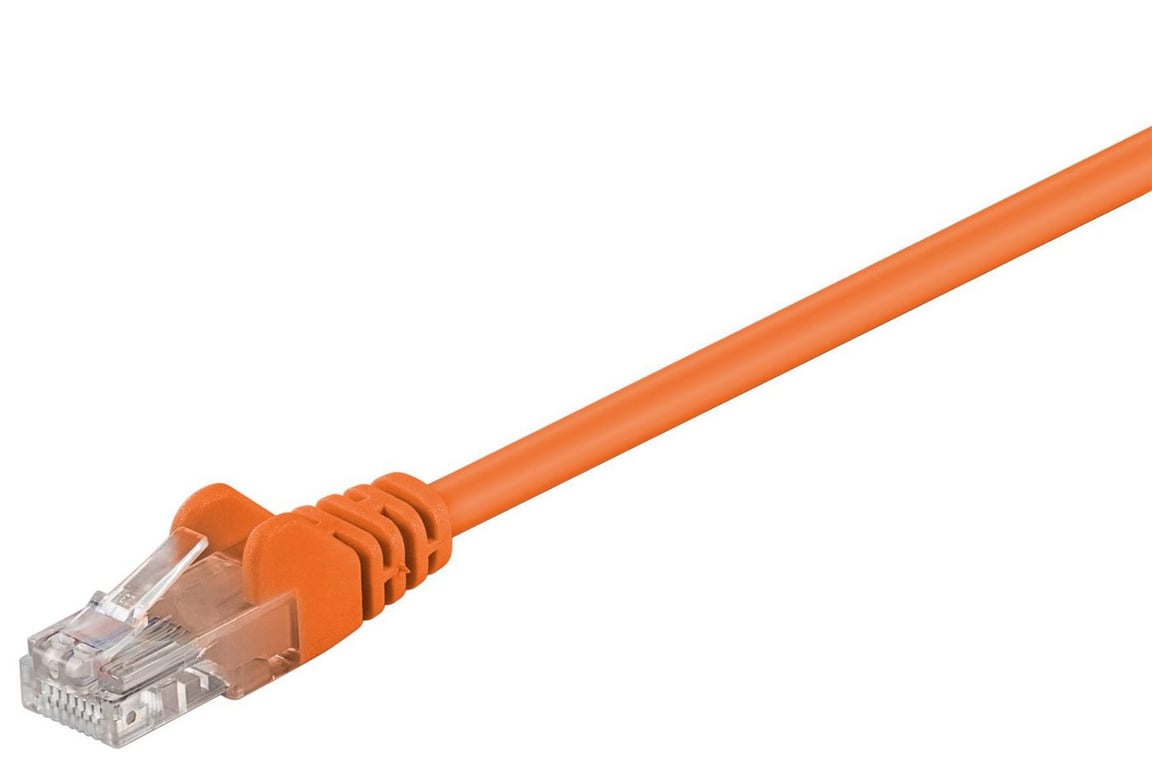 Microconnect B-UTP5015O câble de réseau Orange 1,5 m Cat5e U/UTP (UTP) - Neuf