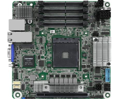 ASRock X570D4I-2T carte mère AMD X570 Emplacement AM4 mini ITX