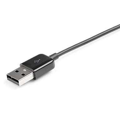 StarTech.com Cavo adattatore da HDMI a DisplayPort da 2 m - 4K 30Hz - M/M - Cavo convertitore attivo da HDMI 1.4 a DP 1.2 con audio - Alimentazione USB - Mac e Windows - Laptop HDMI to DP Display