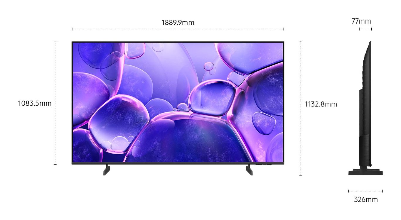 Samsung UE85U8000FU 2 16 85 4K Ultra HD Smart TV Wifi Neuf - vue 3