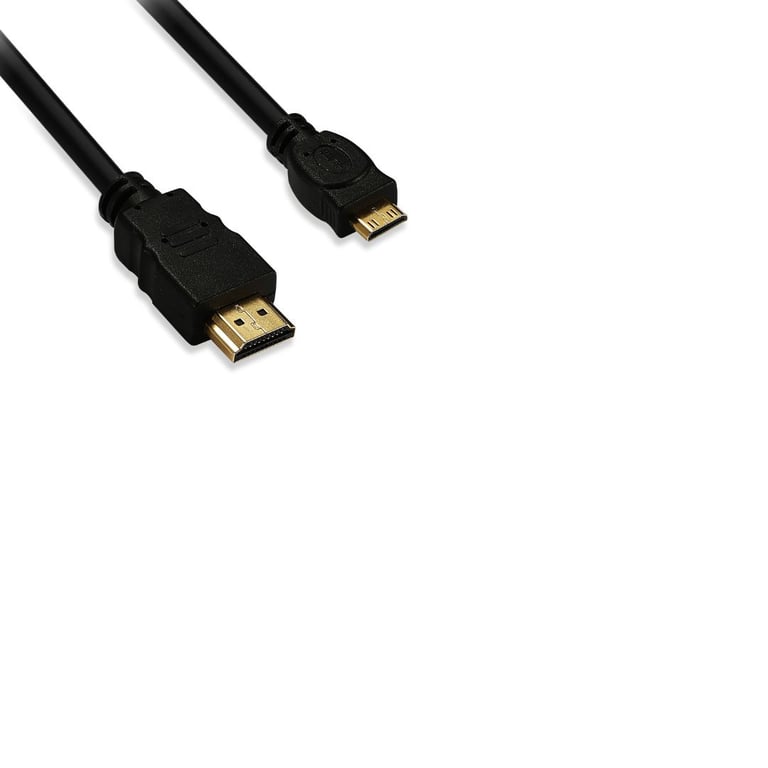 Câble HDMI mâle/mini HDMI mâle Compatible 1,4 (3D) 2160p - 1.50 m - Neuf