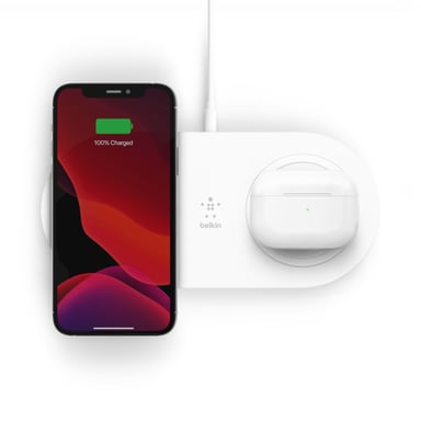 Belkin BOOST CHARGE Smartphone Bianco Ricarica senza fili di rete Ricarica rapida interna
