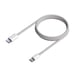 AISENS A102-0543 cable Lightning 0,5 m Blanco