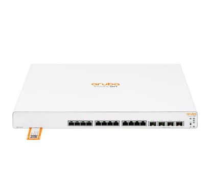 HPE Networking Instant On Switch Series 1960 JL805A 12 X 10GB BASET  4 X 10GB SFP GARANZIA A VITA LIMITATA