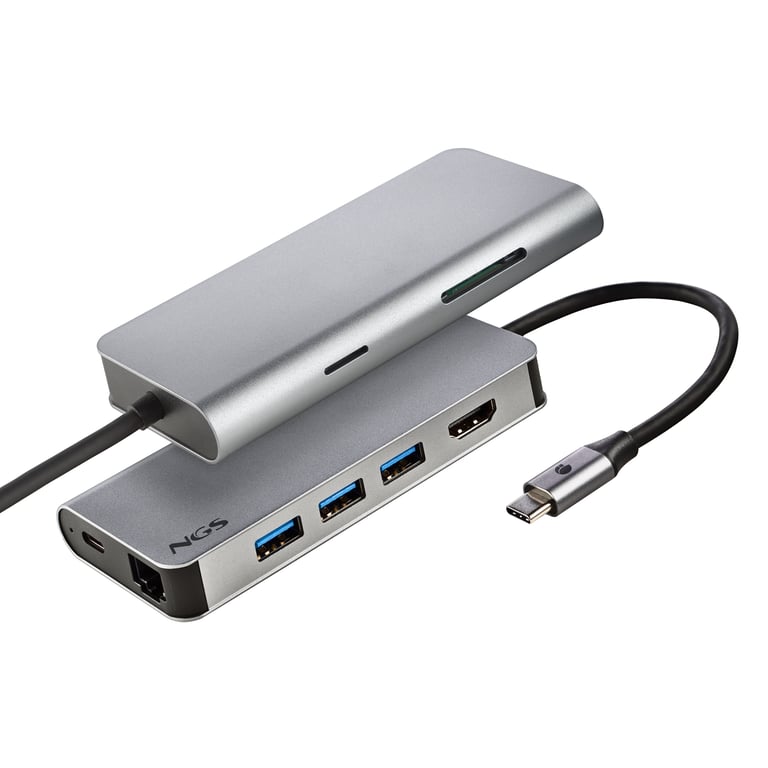 NGS WONDER DOCK 8 USB 2.0 Type C - vue 2