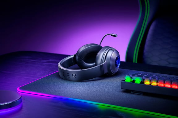 Razer Kraken V3 X Cuffie ad archetto cablate Play USB Type-A Nero