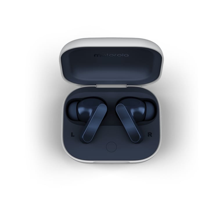 Motorola Moto Buds Casques Sans fil Ecouteurs Appels/Musique/Sport/Au quotidien Bluetooth Bleu - Neuf