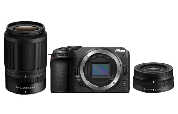 Nikon Z 30 + 16-50 + 50-250 VR Kit MILC 20,9 MP CMOS 5568 x 3712 Pixeles Negro