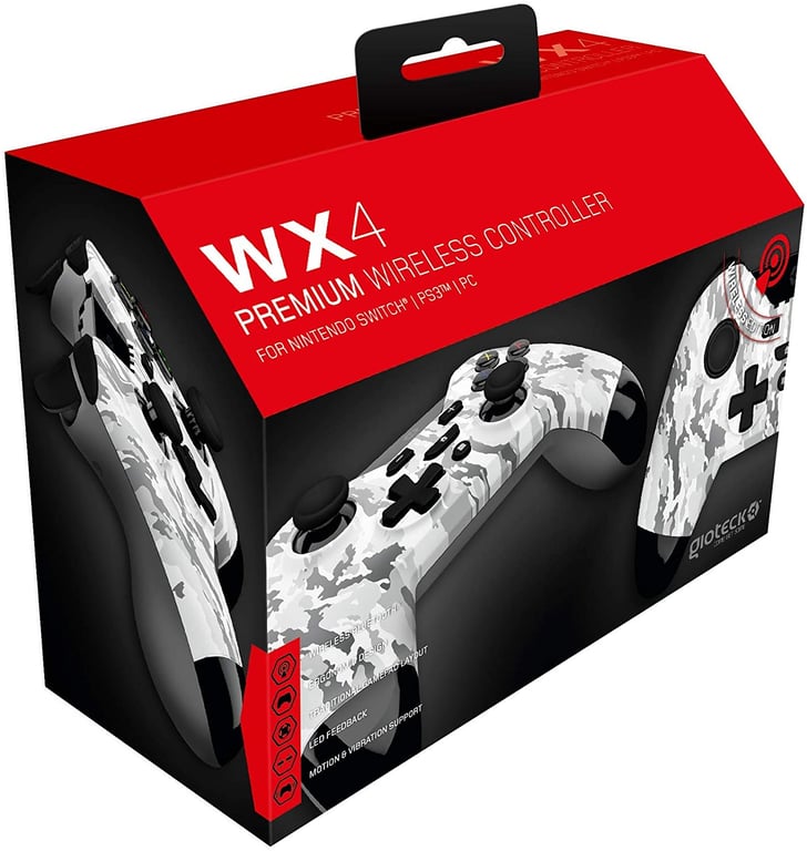 Manette de jeu GIOTECK WX4 Bluetooth Design ergonomique Camo - vue 2